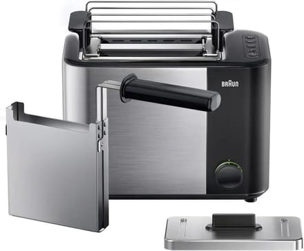 Braun ID Collection HT 5015 BK - Broodrooster - Zwart
