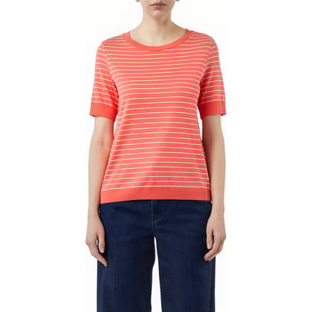 Comma  T-shirts Peach Taglia: 36 | Maglie Sportivi Outlet | Donna | Arancia