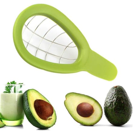 Trancheur d'avocat de cuisine, éplucheur de beurre de karité, coupe-fruits, séparateur de pulpe, outils pour légumes, accessoires de cuisine vert