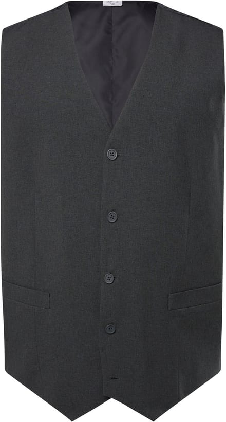 Men Plus - Heren - Vest mix & match Malaga - Grijs - Maat 52