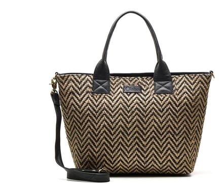 Chabo Bags Romio Jaquard Shopper 14'' Zwart