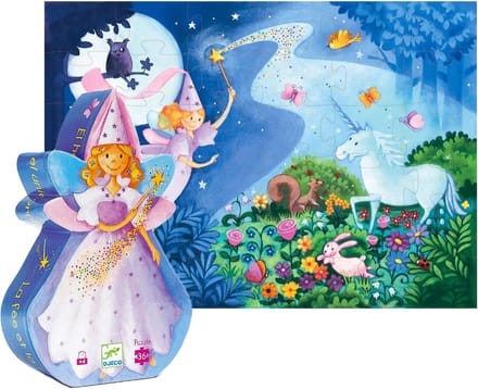 Puzzel Fee - Legpuzzel Kinderen - Creatief Spelen - 36 Stukjes - 42 x 195 cm - Gemêleerd