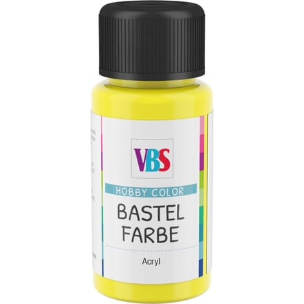 VBS Knutselverf, 50 ml - Citroengeel