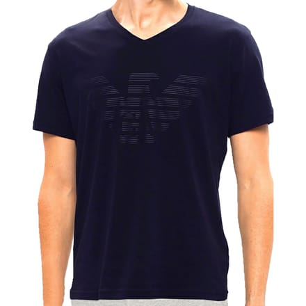 Emporio Armani Heren T-shirt van Bio-Baumwolle