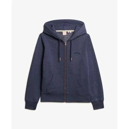 Superdry - Essential Logo hoodie met rits - Dames - Hoodies