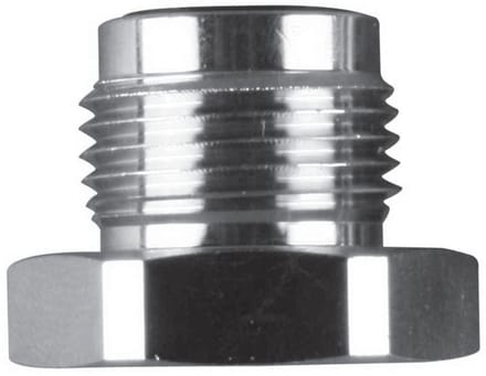 Oms Blind-plug With Din 230 Bar O-ring Zilver