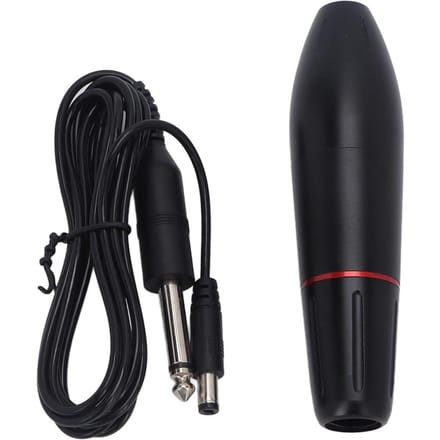 DC Interface Roterende Tattoo Pen Aluminiumlegering Verstelbare Liner Shader Tattoo Motor Machine met black