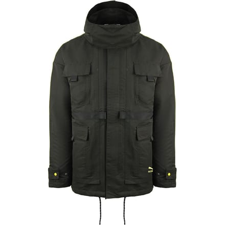 Puma x Central Saint Martins Halflang zwart herenjack met capuchon 598583 01