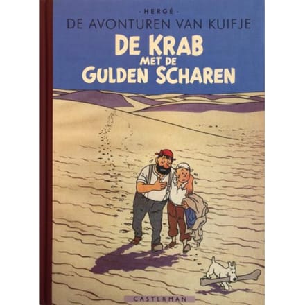 De Krab Met De Gulden Scharen - 80 Jaar Haddock - Kuifje Hc - Hergé