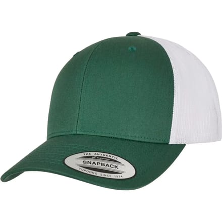 Urban Classics - Retro 2Tone Trucker pet - Groen/Wit