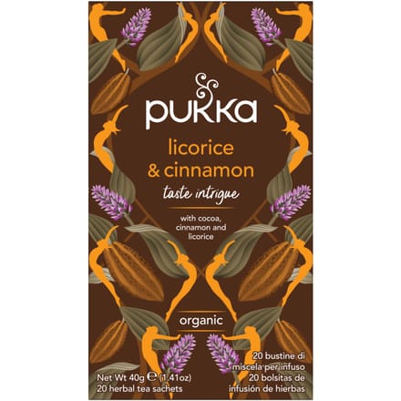 Pukka Licorice & Cinnamon Biologische Thee 20 Zakjes