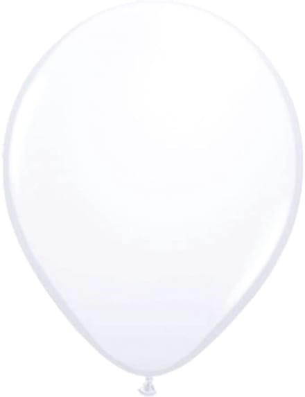 Witte ballonnen 13cm | 20 stuks