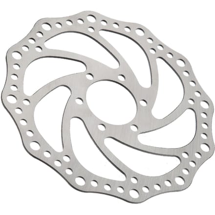 160MM 37MM Elektrische Scooter Schijfrem Rotor RVS Vervanging 6-Bouts Rotoren white