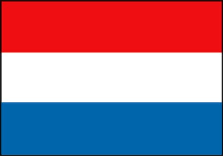 Nederlandse vlag 30 x 45 cm