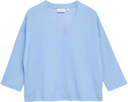 V-hals sweatshirt voor dames COMMA
