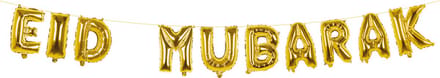 Boland - Folieballonslinger 'Eid Mubarak' - Multi - Folieballon