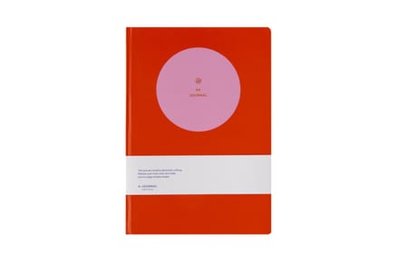 A-Journal - Schetsboek A4 - Circle - Roze rood