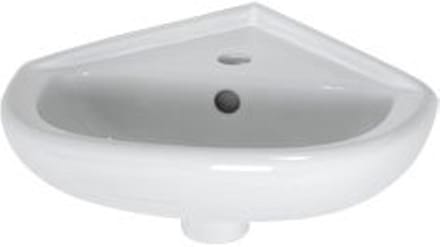 Jika Euroline hoekfontein 44.5x42.5cm wit