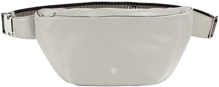 DuDu - Unisex Lederen Tas - Verstelbare Riem - Zilveren Details