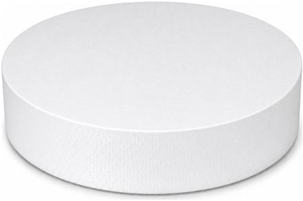 Piepschuim vormen - cirkel - 1x - D32,5 x 4 cm - styropor hobby / DIY vorm - basis knutselfiguren