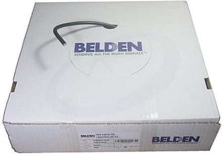 Belden H125 (7mm) PE Coaxkabel zwart 100 m