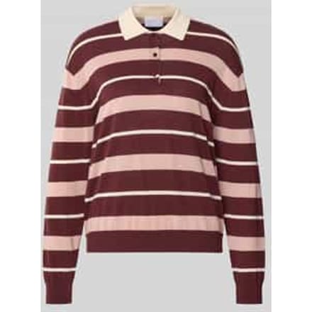 Gebreide pullover met polokraag