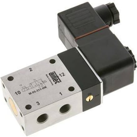 3/2 G1/8'' NC Magneetventiel 24V DC ATEX 3-10bar/42-140psi Airtec
