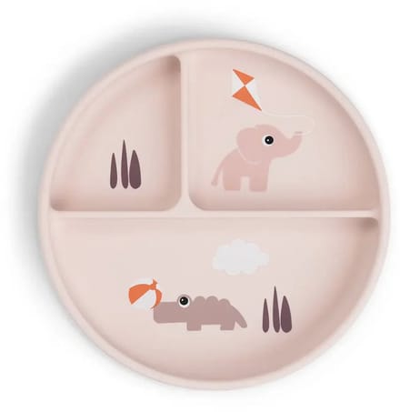 Done by Deer Stick & Stay Vakjesbord - Playground - Rond - Silicone - Powder