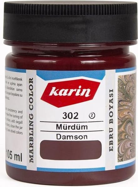 Ebru / Papiermarmer Verf - Damson - 105 ml