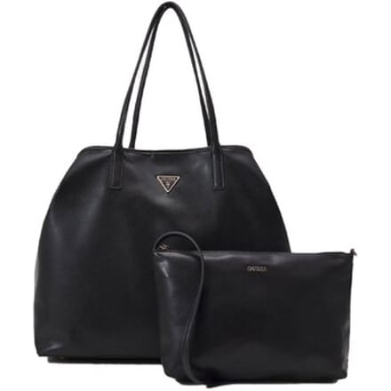 Guess Eco Vittoria - Shopper L with removable pouch 40 cm (black)