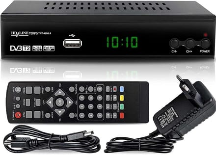 Digitale Receiver - H.265 Decoder met Mediaspeler Functie