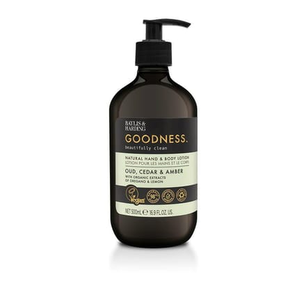 Baylis & Harding Baylis &amp; Harding Goodness Oud Cedar &amp; Amber Hand &amp; Body Lotion 500 ml