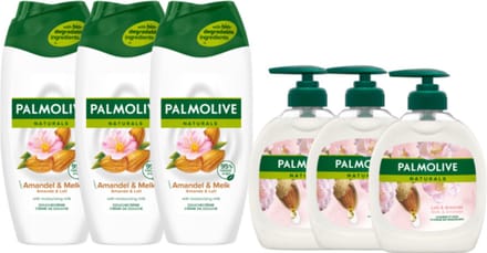 Palmolive Naturals Amandel Douchecrème & Zeep Pakket