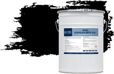 Wixx Douglasbeits UV+ - 20L - RAL 9005 | Gitzwart