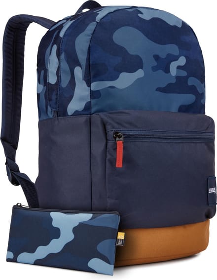 Case Logic Commence - Rugzak met etui 24L - Blauw Camoprint