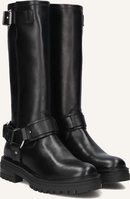 Wysh Adriana Boots Meisjes - Zwart - Maat 36