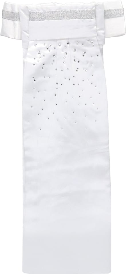 Quur Plastron Quur Qglamour Wit-zilver