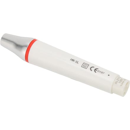 HW 5L Tandsteenverwijderaar Handvat Hittebestendig Tandheelkundig Handstuk Accessoire met Pakkingen white