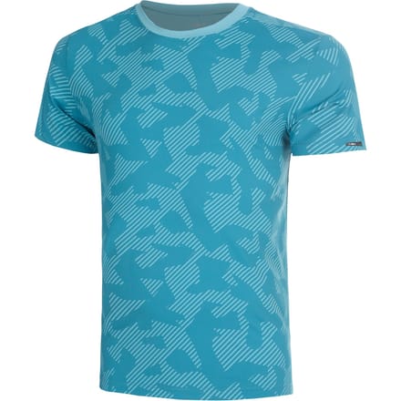 NEO Feel the Vybe AOP Hardloopshirt Heren-turkoois
