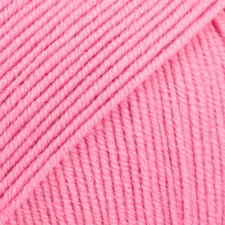 DROPS Baby Merino Uni Colour - 07 roze - Wol Garen