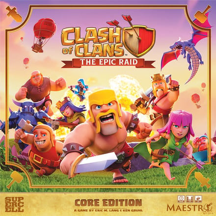 Clash of Clans The Epic Raid - Bordspel - Engels