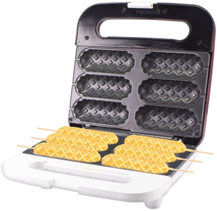 Beper Wafelijzer - Wafelmaker - Wafelmachine - Wafel IJzer - Rood