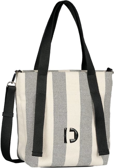 TOM TAILOR schoudertas handtas Jett Crossover Bag Stripes Black veelkleurig