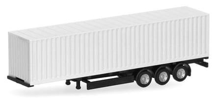 Oplegger / Container 3a., Wit (2 St.)