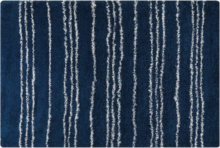 TASHIR - Shaggy tapijt - Blauw - 200 x 300 cm - Polypropyleen