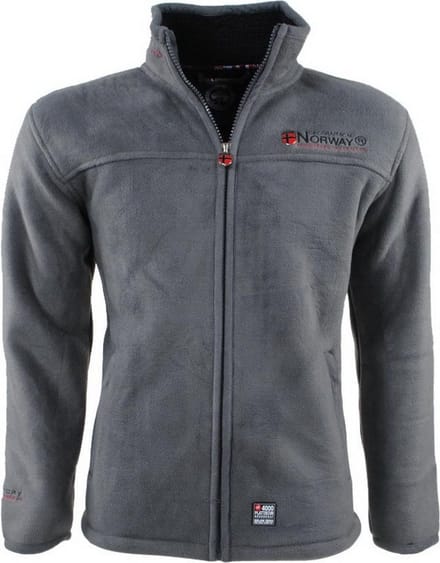 Geographical Norway - Heren Fleece Vest - Teddy Gevoerd - Ubolt - Grijs