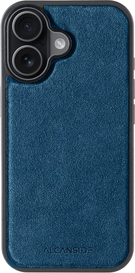 iPhone 17 - Alcantara Back Cover - Ocean Blue