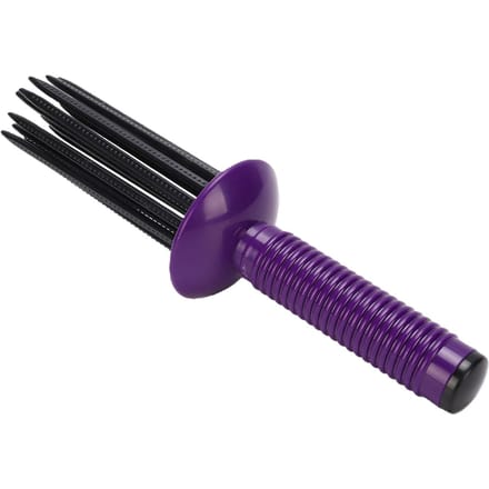 Krulborstel met Antislip Grip H    Styling Krul Volumizing Styling Tool voor Alle H  Type Paars black