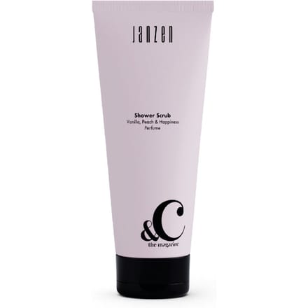 JANZEN &C Shower Scrub Vanilla Peach & Happiness 200ml