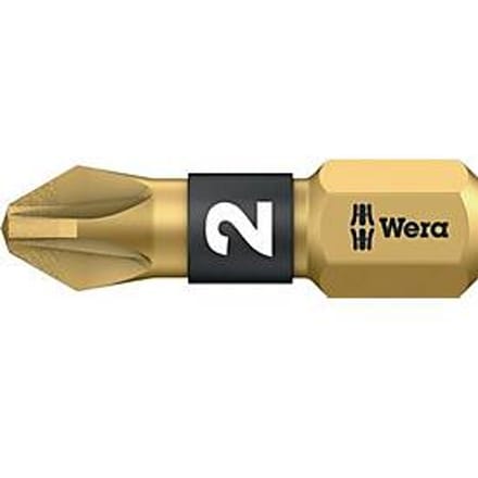 Wera bit 855/1 BDC, Pozidriv, PZD 1, lengte 25 mm, 10 stuks